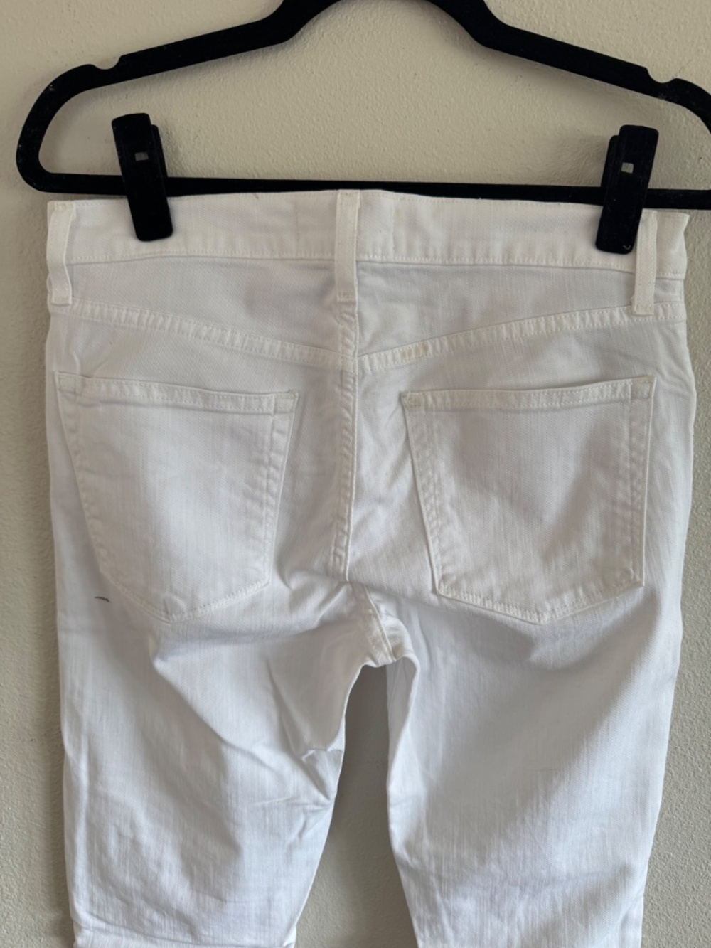 J Brand White Distressed Skinny Jeans Size 30 - Picture 6 of 11